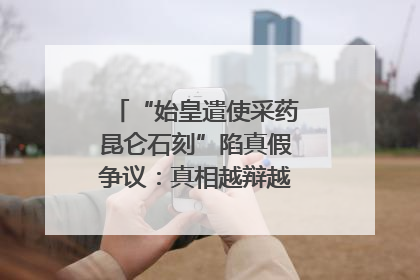 “始皇遣使采药昆仑石刻”陷真假争议：真相越辩越明｜新京报专栏