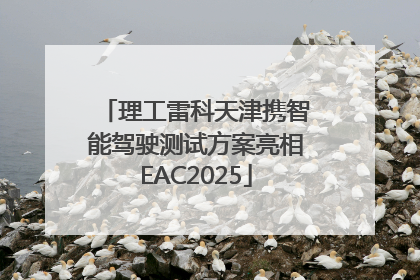 理工雷科天津携智能驾驶测试方案亮相EAC2025