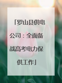 罗山县供电公司：全面备战高考电力保供工作