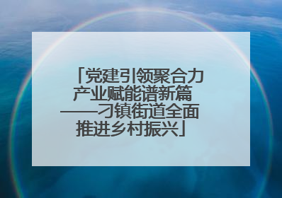 党建引领聚合力 产业赋能谱新篇——刁镇街道全面推进乡村振兴