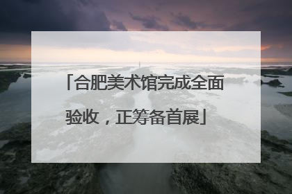 合肥美术馆完成全面验收，正筹备首展