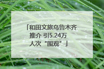 和田文旅乌鲁木齐推介 引5.24万人次“围观”