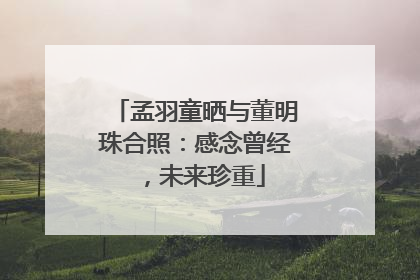 孟羽童晒与董明珠合照：感念曾经，未来珍重