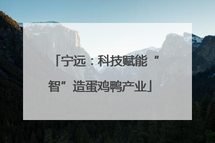 宁远：科技赋能“智”造蛋鸡鸭产业