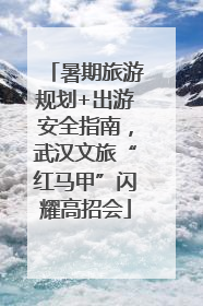 暑期旅游规划+出游安全指南，武汉文旅“红马甲”闪耀高招会