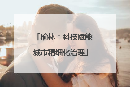 榆林：科技赋能城市精细化治理