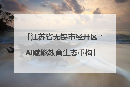 江苏省无锡市经开区：AI赋能教育生态重构