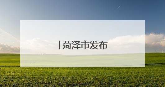 菏泽市发布人事任免