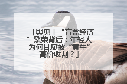 舆见丨“盲盒经济”繁荣背后：年轻人为何甘愿被“黄牛”高价收割？