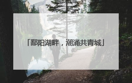 鄱阳湖畔，潮涌共青城