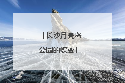 长沙月亮岛公园的蝶变