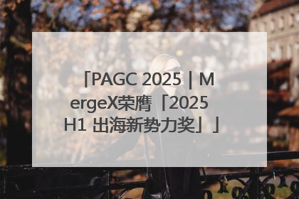 PAGC 2025｜MergeX荣膺「2025 H1 出海新势力奖」